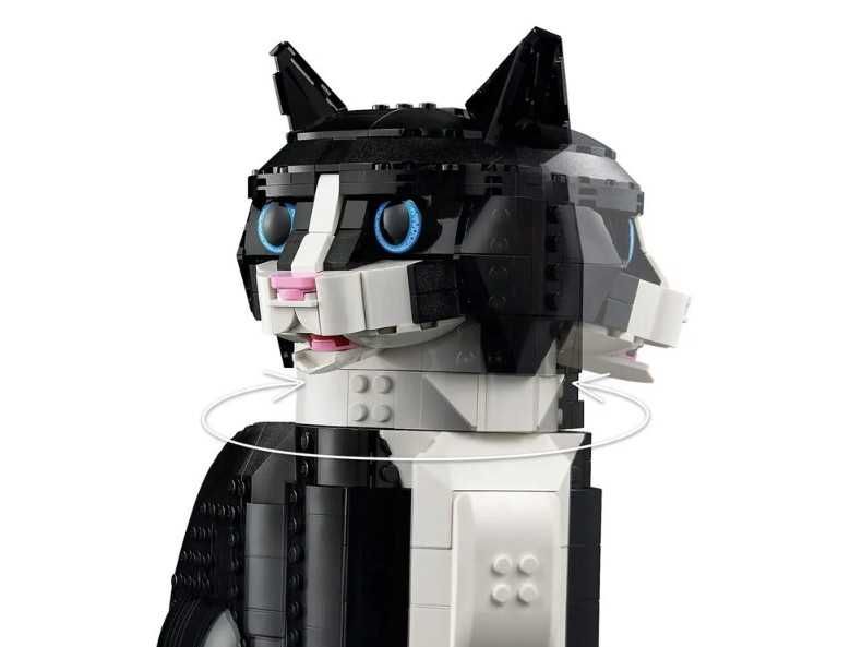 LEGO Ideas Чорно-білий кіт (21349)  Лего 21349 УЦІНКА