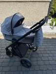 Wózek Roan Ivi Cloud Grey 4w1 + nosidełko Cybex