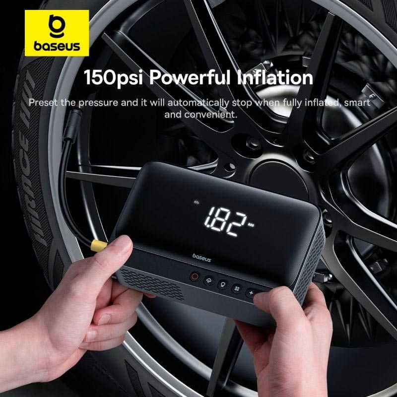 Бустер насос Baseus Super Energy Series 4-in-1 Car Jump Starter 600A