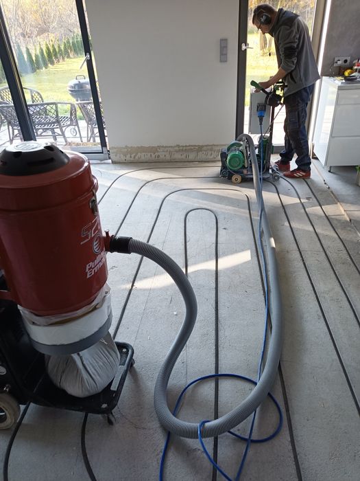 Frezowanie wylewki, ogrzewanie podłogowe, Rzeszów, Tarnów, Mielec