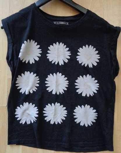 Bluzka t-shirt z kwiatami House S/M