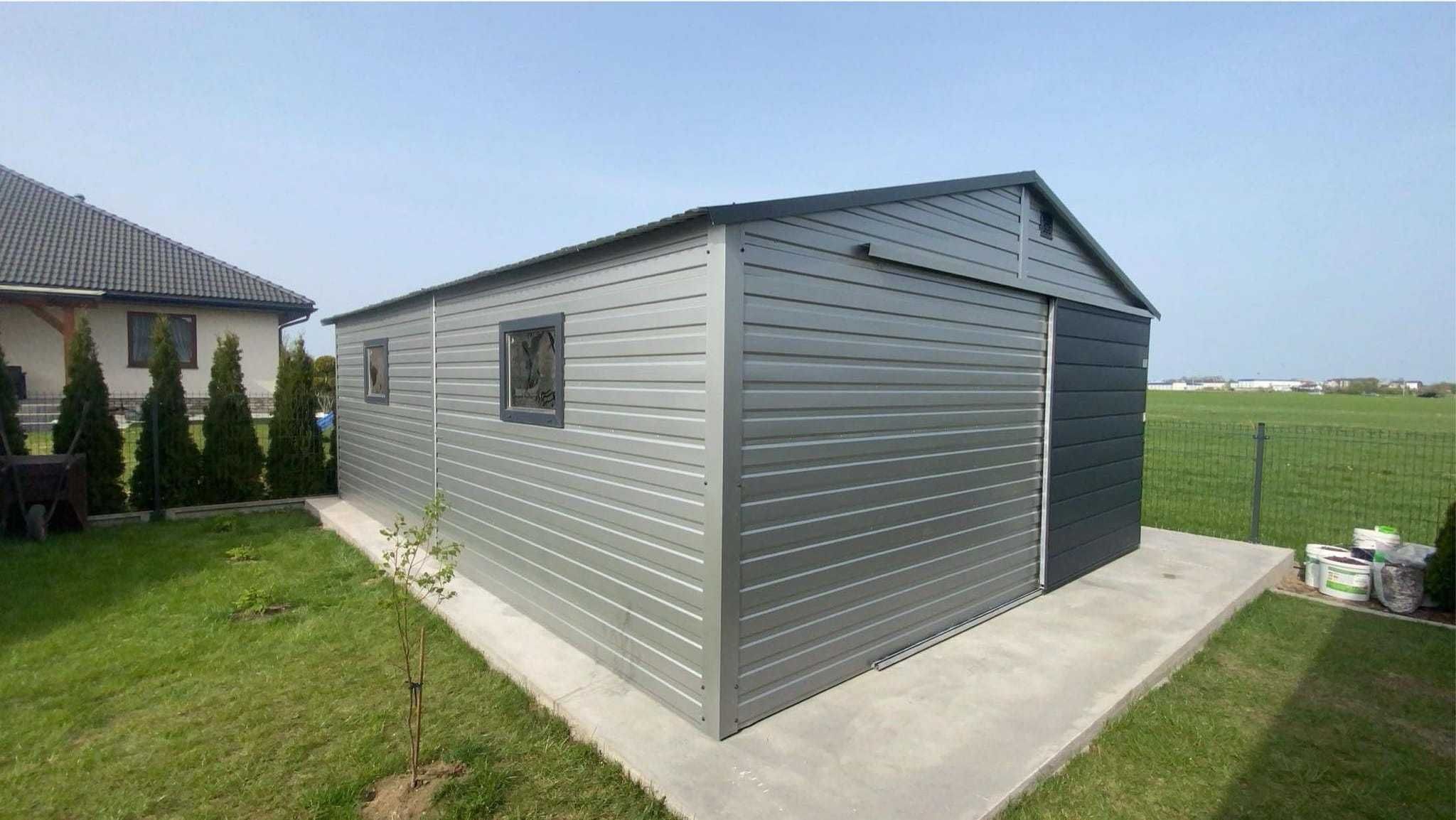 Garaż Blaszany 6x6 - Producent