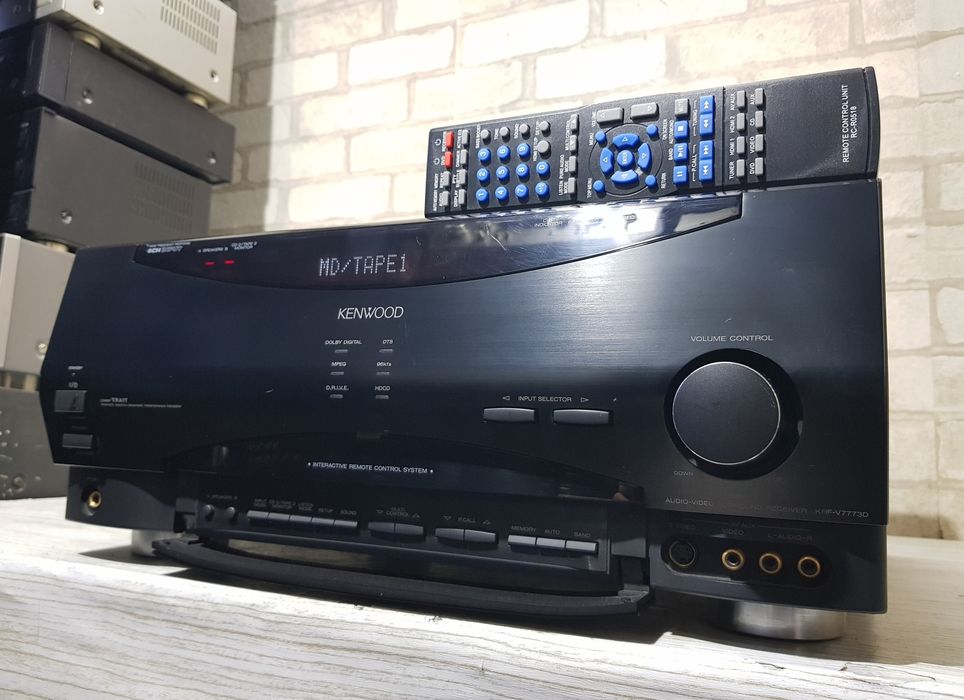 Топ!Пульт! 7.1 AV  ресивер Kenwood KRF-V7773D 7x120Вт б/у з Німеччини