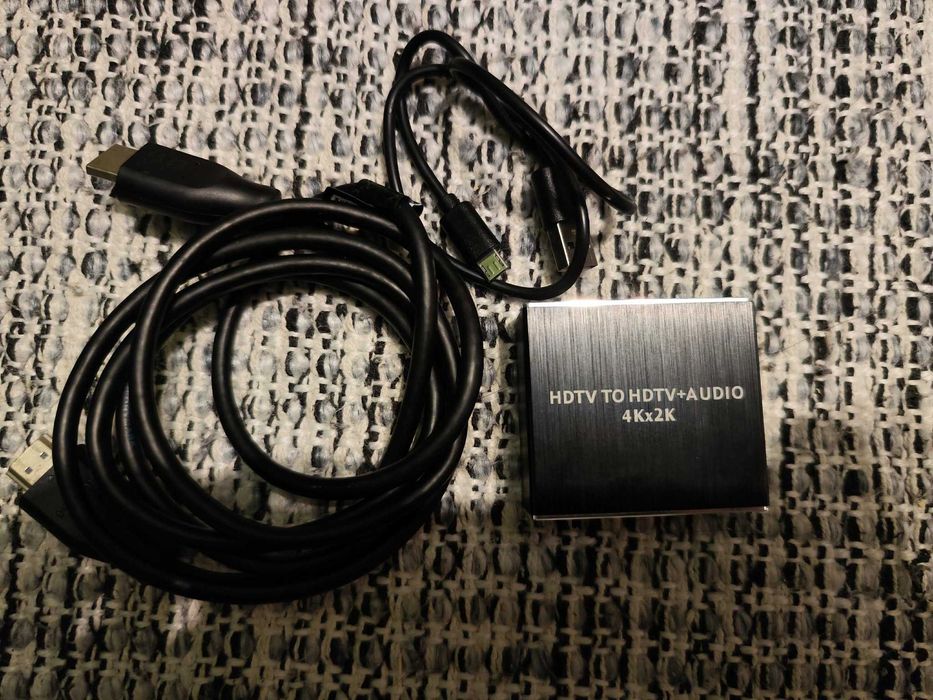 Konwerter DAC Ekstraktor Audio HDMI TOSLINK SPDIF JACK