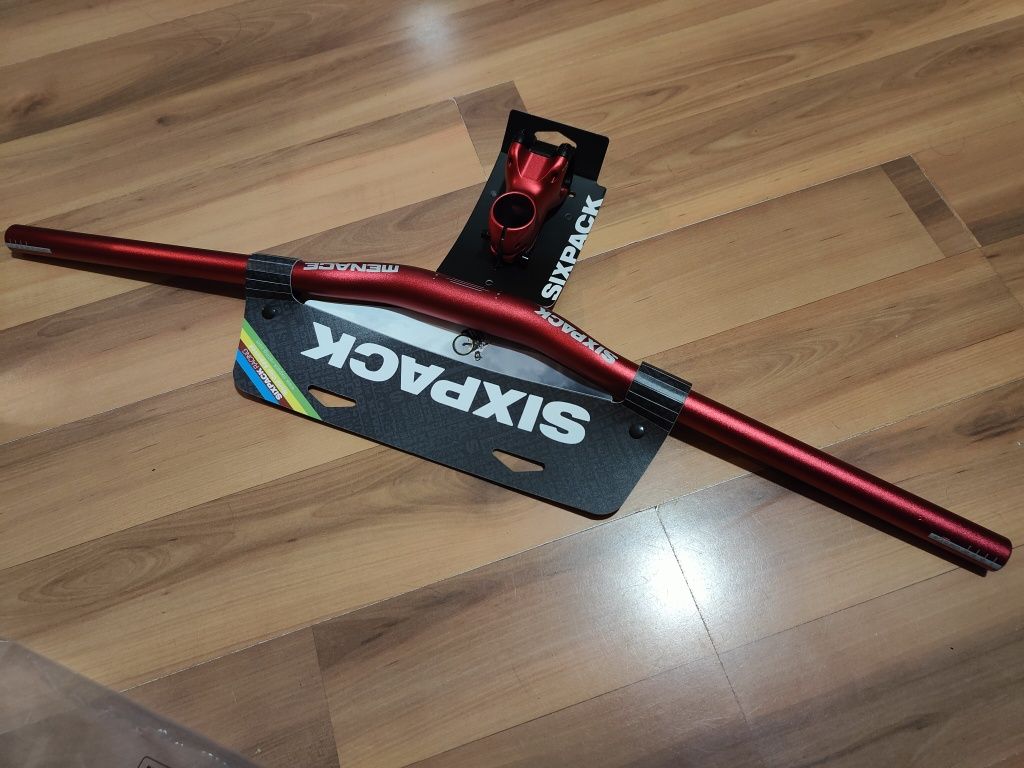 Kokpit dirt kierownica 725 mm mostek 50 mm Sixpack Menace