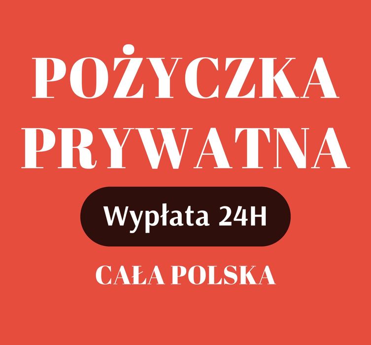 Pożyczka prywatna bez weryfikacji baz/ wysokie kwoty /bez przedpłat