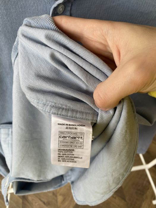 Рубашка Carhartt Wip corduroy оригінал