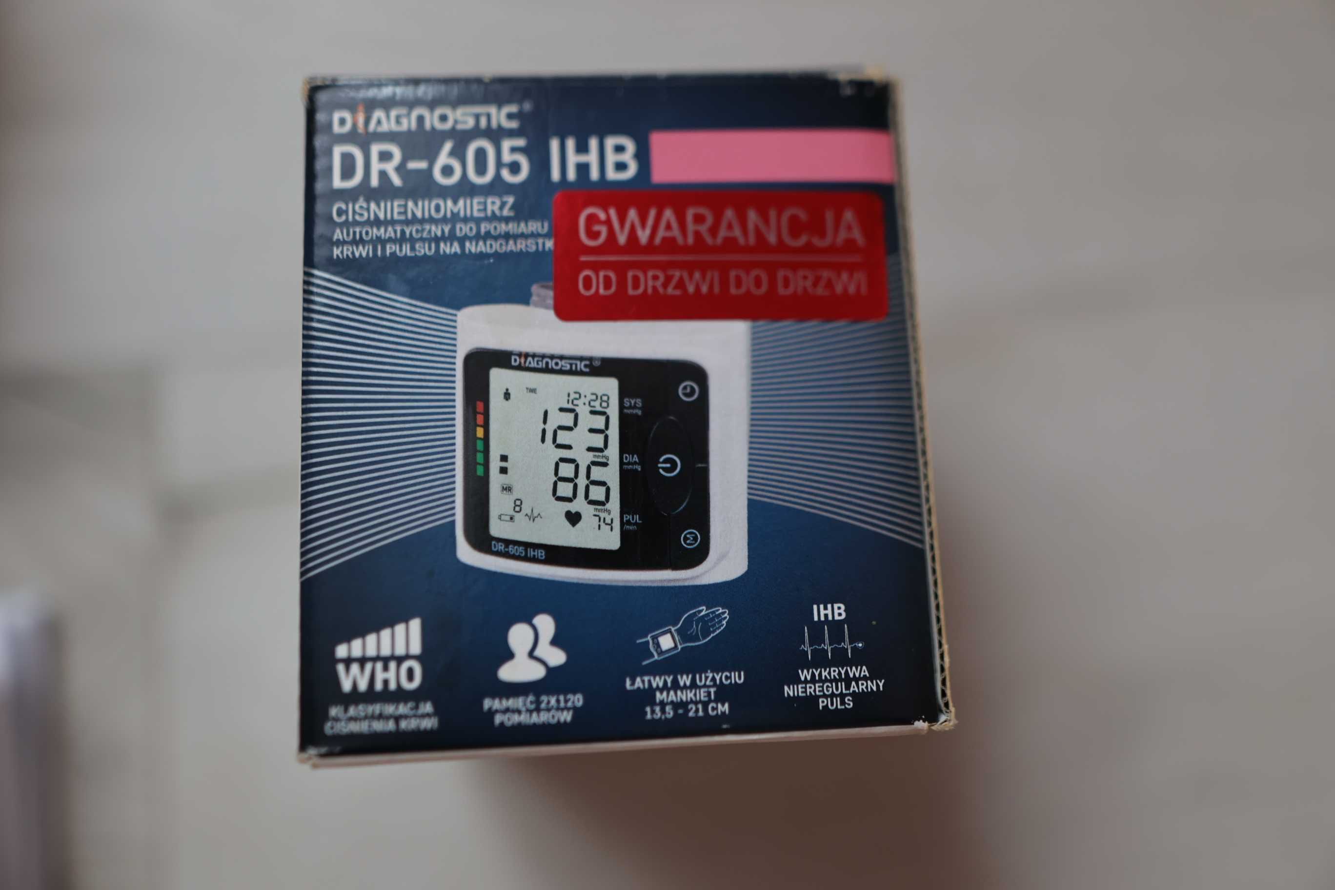 Diagnostic Ciśnieniomierz DR-605 IHB Nadgarstkowy
