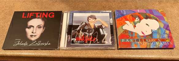 Płyty CD Eva Becala + dwie inne