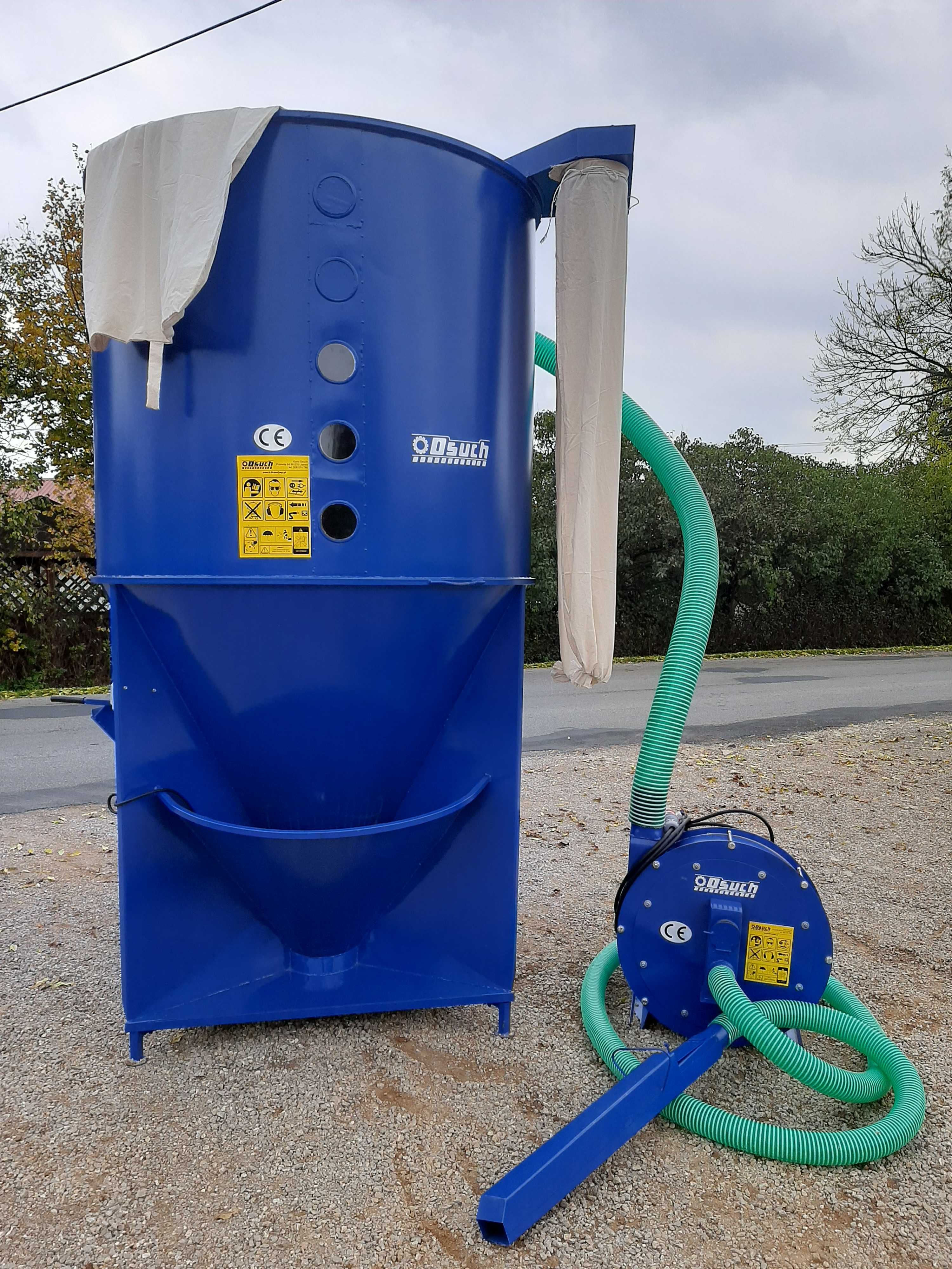 ZESTAW Mieszalnik pasz 0,5 - 2T + śrutownik 7,5/11/15kw Osuch/od ręki/