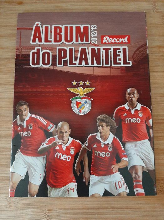 Caderneta/álbum do pantel Benfica 2012/13