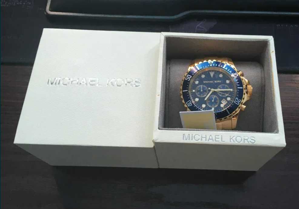 Michael Kors Zegarek Męski Niebieski Ø45 mm