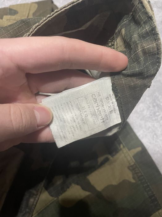 Штани карго кархартт carhartt cargo pants cammo 33/32