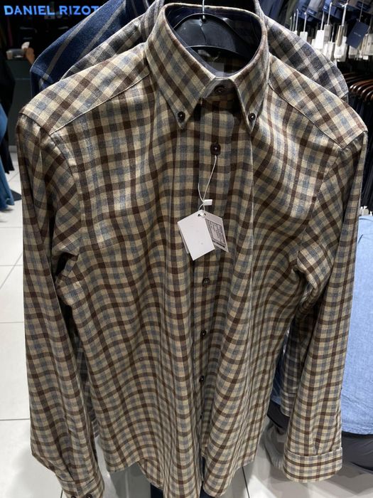 Рубашки мужские кашемировые производства Италия