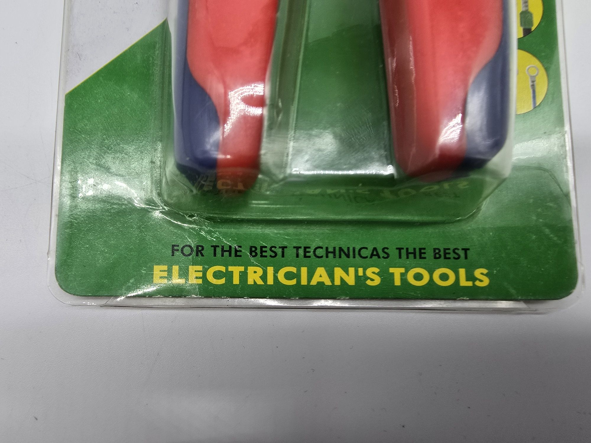 Alicate de cravar de electricista/telecomunicações novo