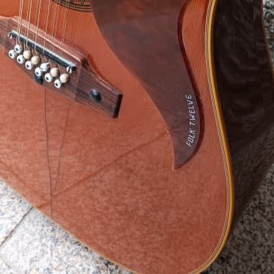 Guitarra Folk de 12 Cordas Vox V239 (anos 60)