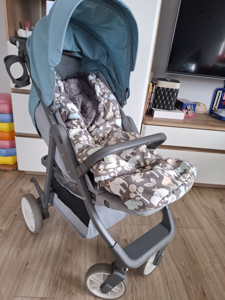 Wózek Spacerowy  EURO-CART FLEX z dodatkami