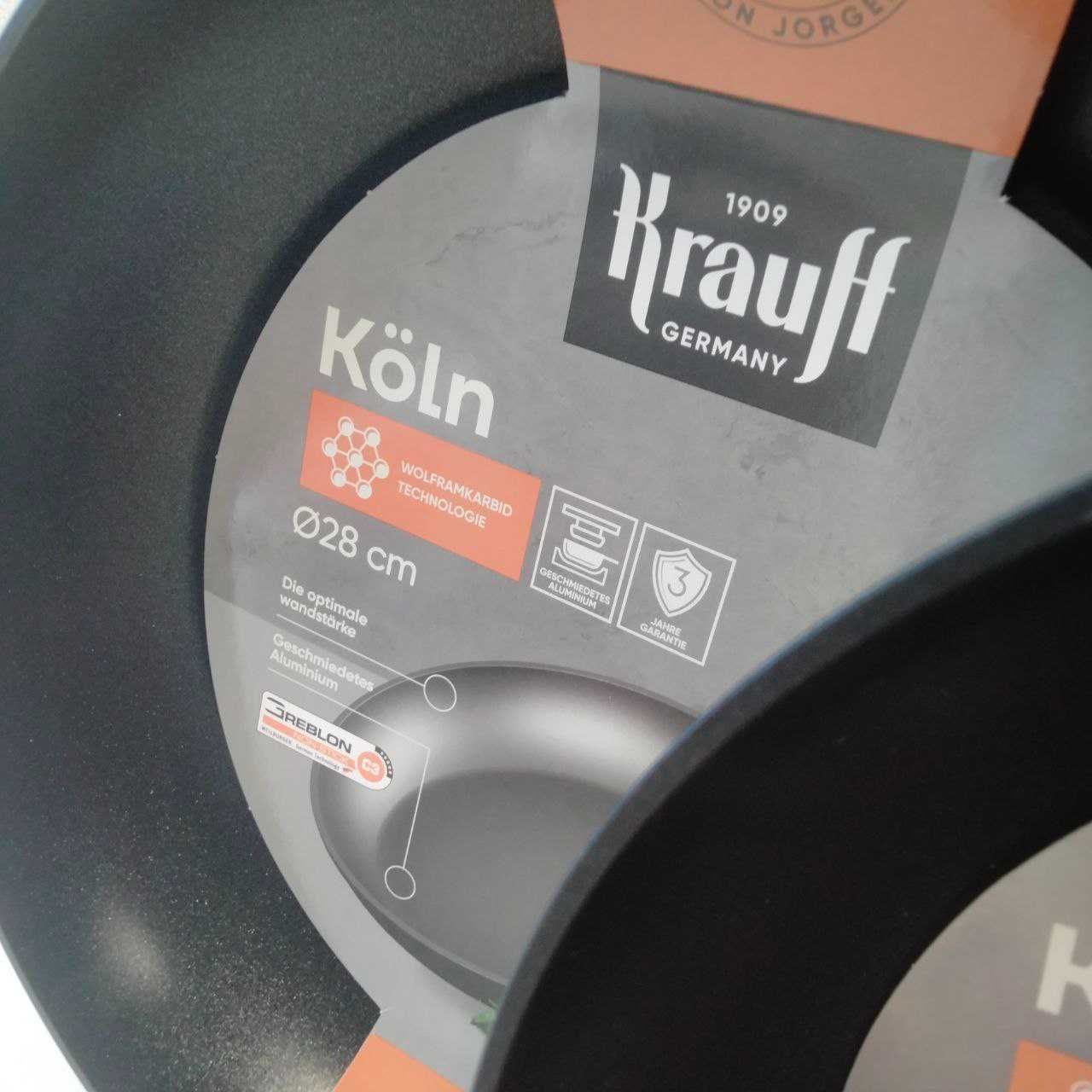 сковорідки німецького виробника Krauff 24см, 26 см і 28 см комплект