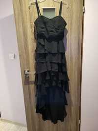 Czarna sukienka balowa
