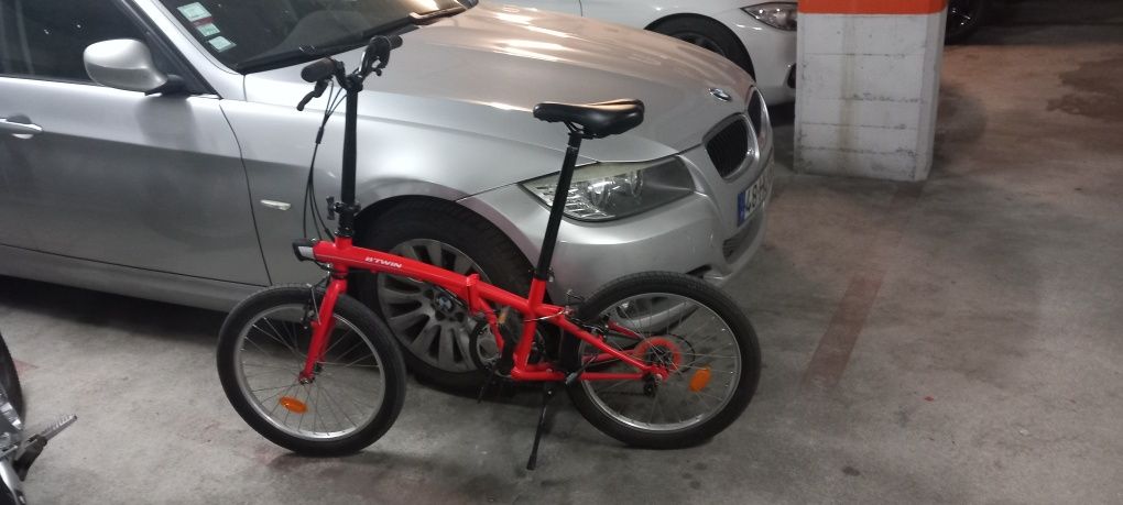 Bicicleta dobravel como nova com fatura