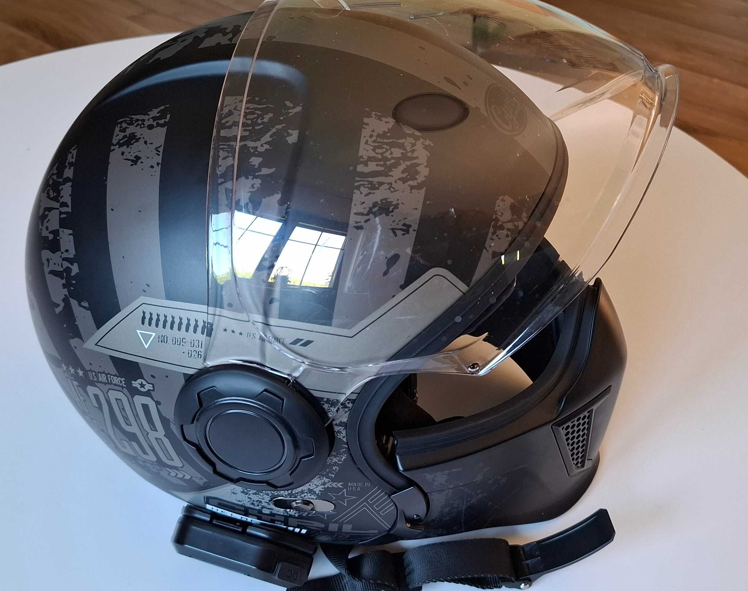 Kask motocyklowy z bluetooth