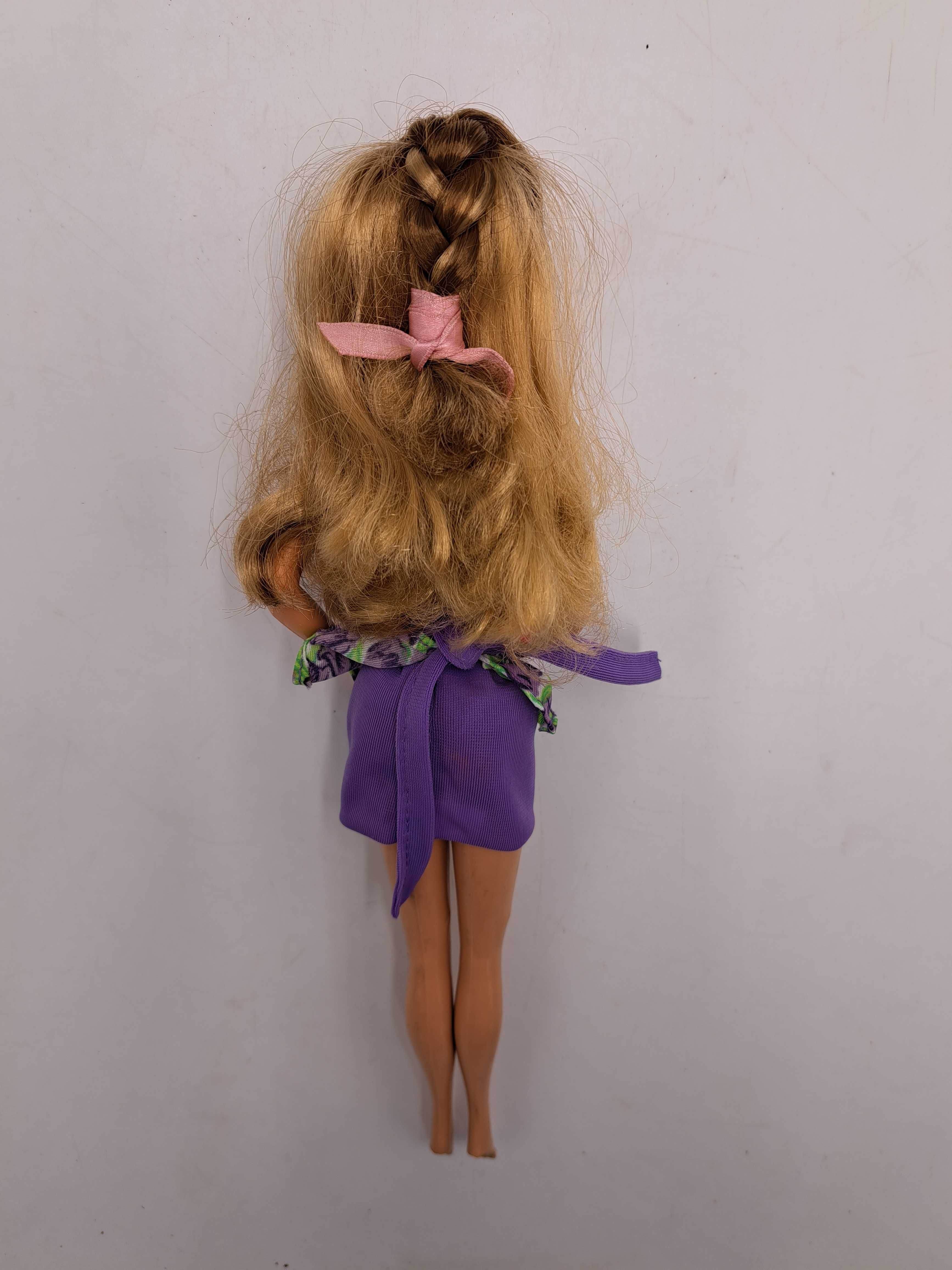 Lalka Barbie Pretty Choices 1986 Mattel Taiwan pierścionek fioletowa