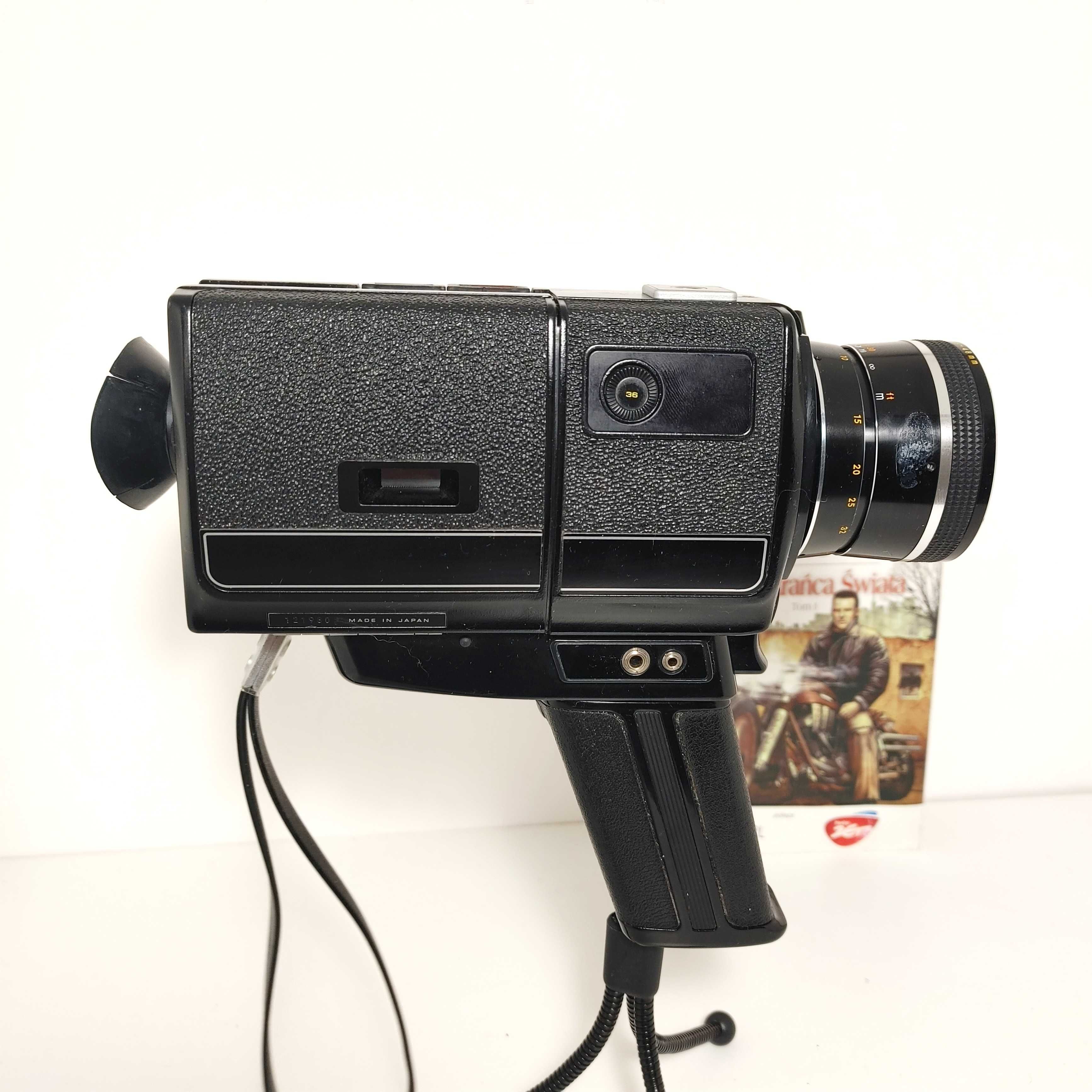 Kamera filmowa SUPER 8 mm CHINON reflex 600s z 1974 roku Futerał