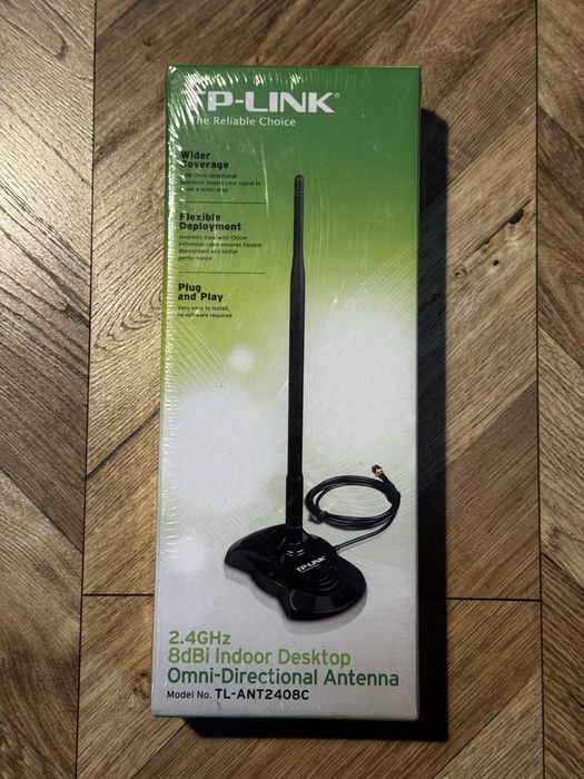 TP-Link TL-ANT2408C dookólna z podstawką 8dBi (RP-SMA)