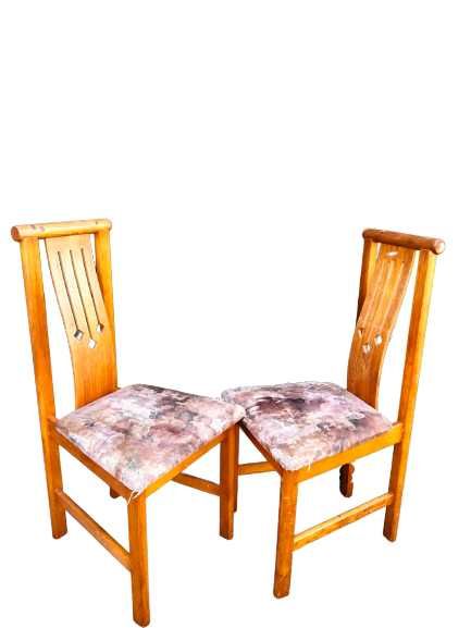 Krzesło drewniane tapicerowane para!