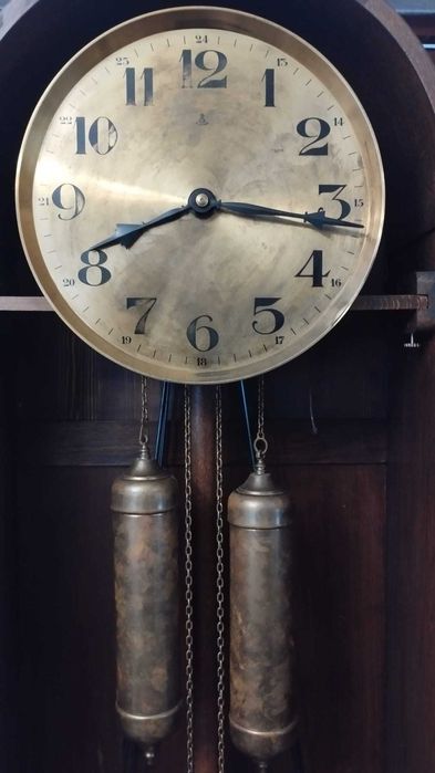 Zegar Stojący, sygnowany Gustav Becker