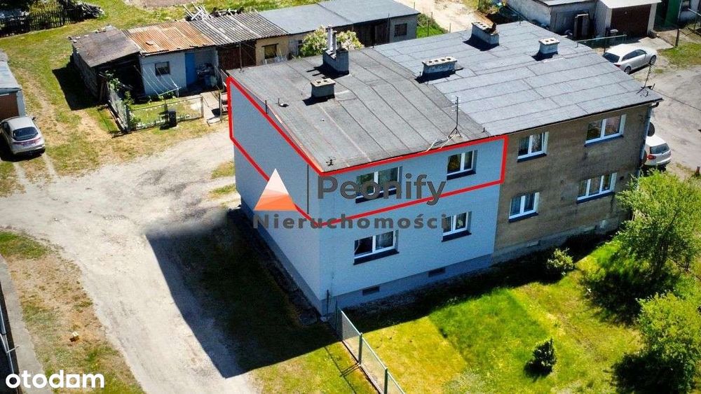 Mieszkanie 54,90 mkw. w pobliżu Gryfic!