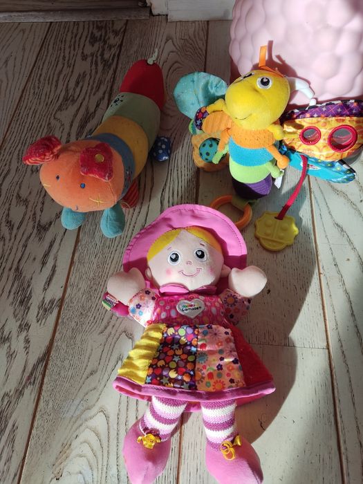 Lamaze zabawki motyl, lalka