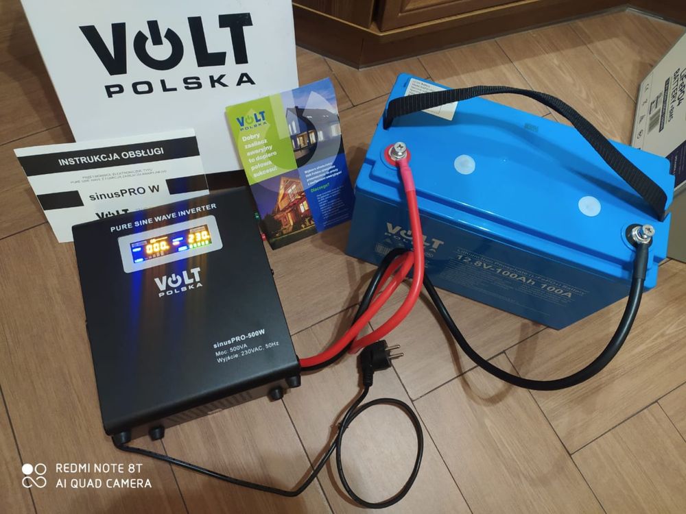 Є в наявності Акумулятор VOLT LiFePO4 12v 100Ah 100A + Bluetooth ДБЖ