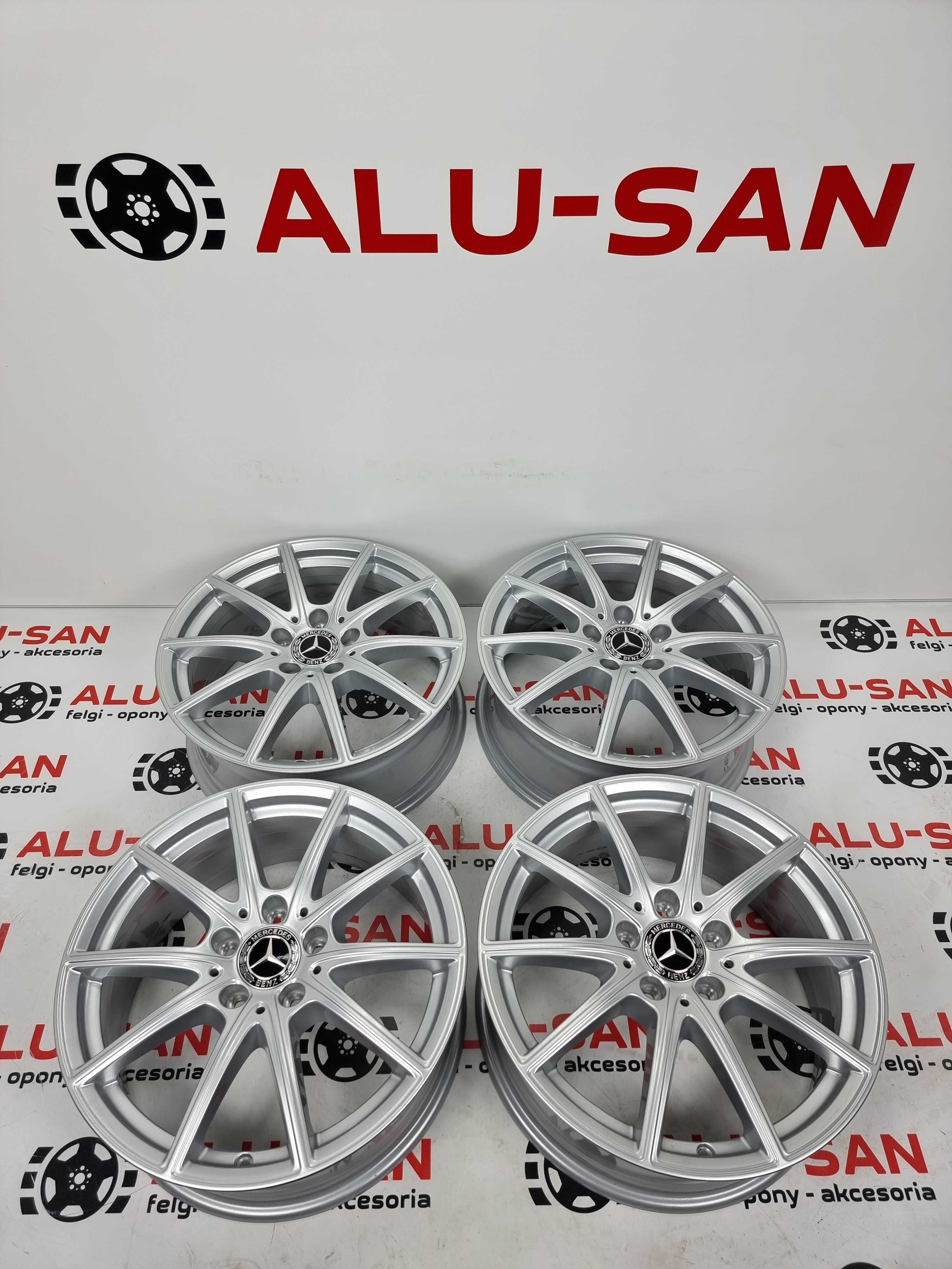 NOWE alufelgi MERCEDES 17" C-Klasa W206 - Srebrne