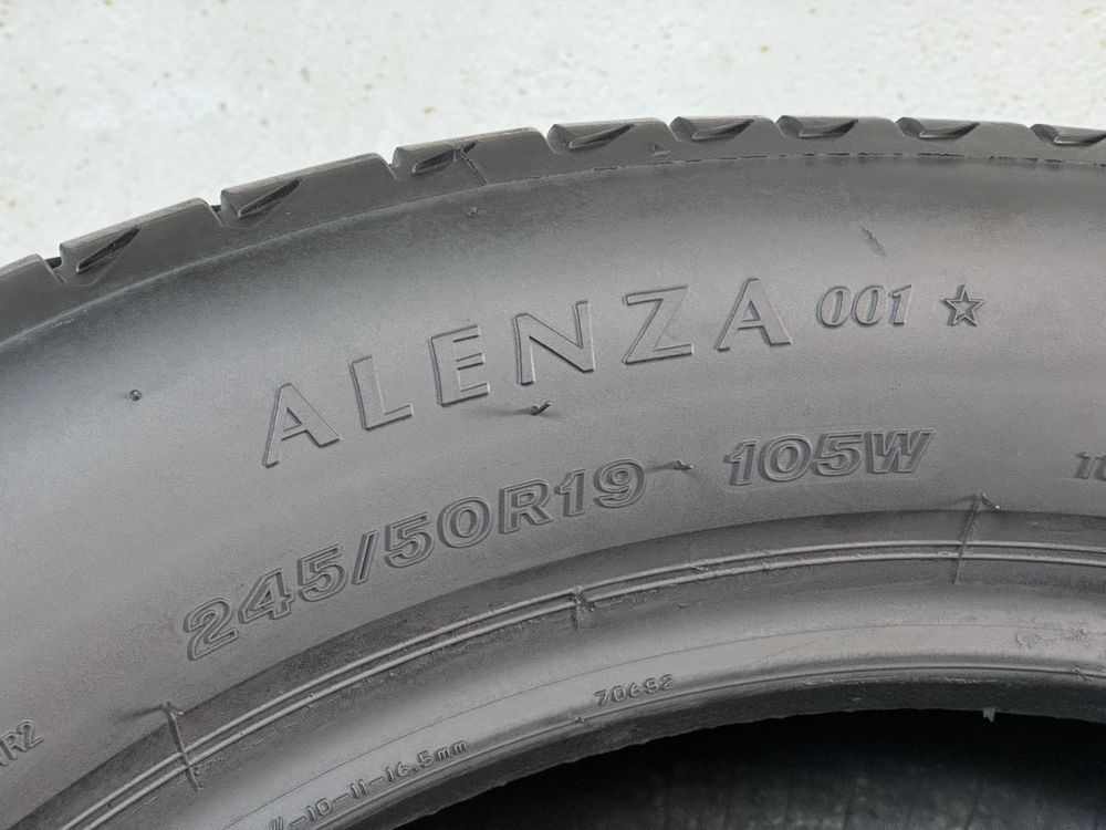 R19 245/50 пара Bridgestone Alenza001 105W BMW супер стан