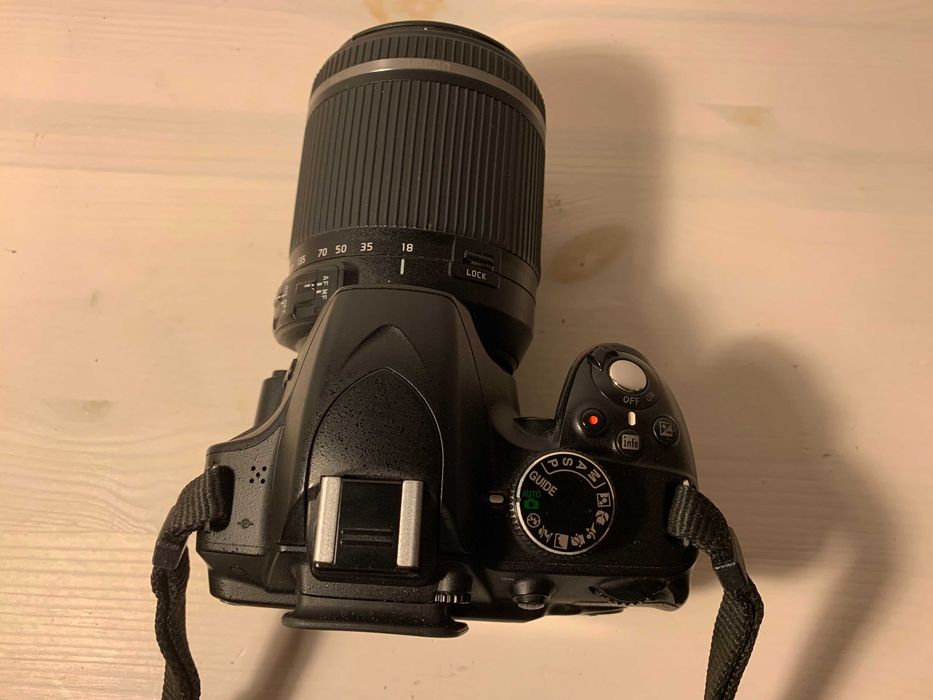 Nikon D3200 (18k migawek) + Uniwersalny Tamron 18-200mm z VC