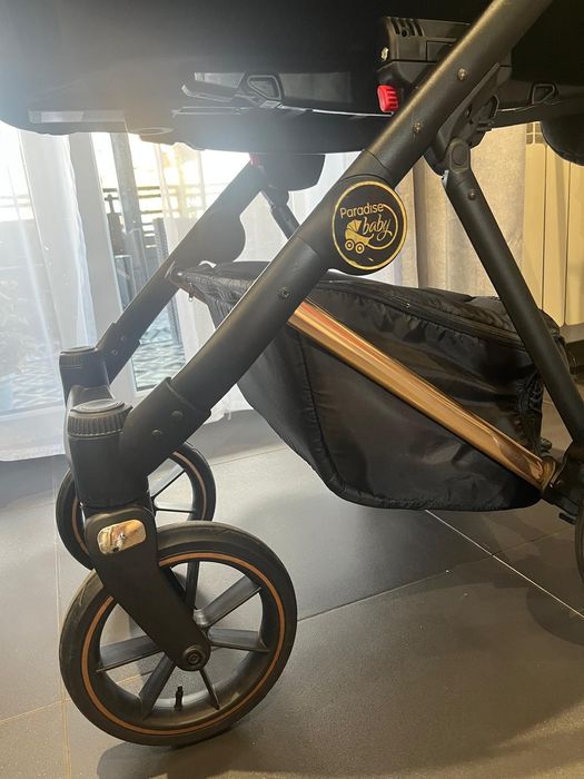 Wózek Paradise baby welurowy