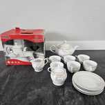 чайный сервиз Karlovarský Porcelán Чехия на 6 персон