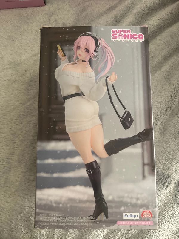 Figurka Super Sonico - Trio-Try-iT Figure - Winter Memory ver. (FuRyu)
