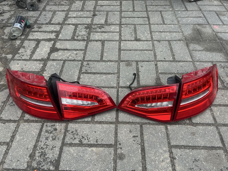 AUDI A4 S4 B8 LIFT avant kombi lampy tył lampa prawa lewa LED NEON EU
