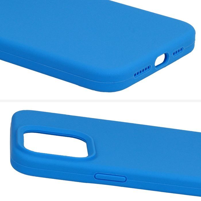 Silicone Lite Case Do Samsung Galaxy S23 Plus Niebieski
