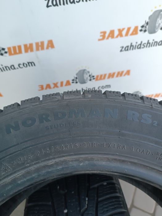 вживані зимові шини 215/60R16 Nokian Nordman RS2