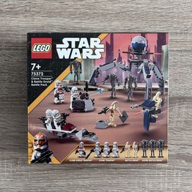 75372 LEGO Star Wars - Zestaw bitewny z żołnierzem armii klonów i droi