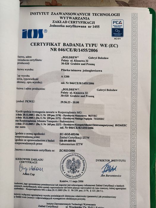 Trak taśmowy poziomy