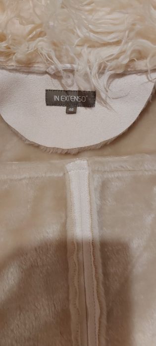 Blusão quente em pele