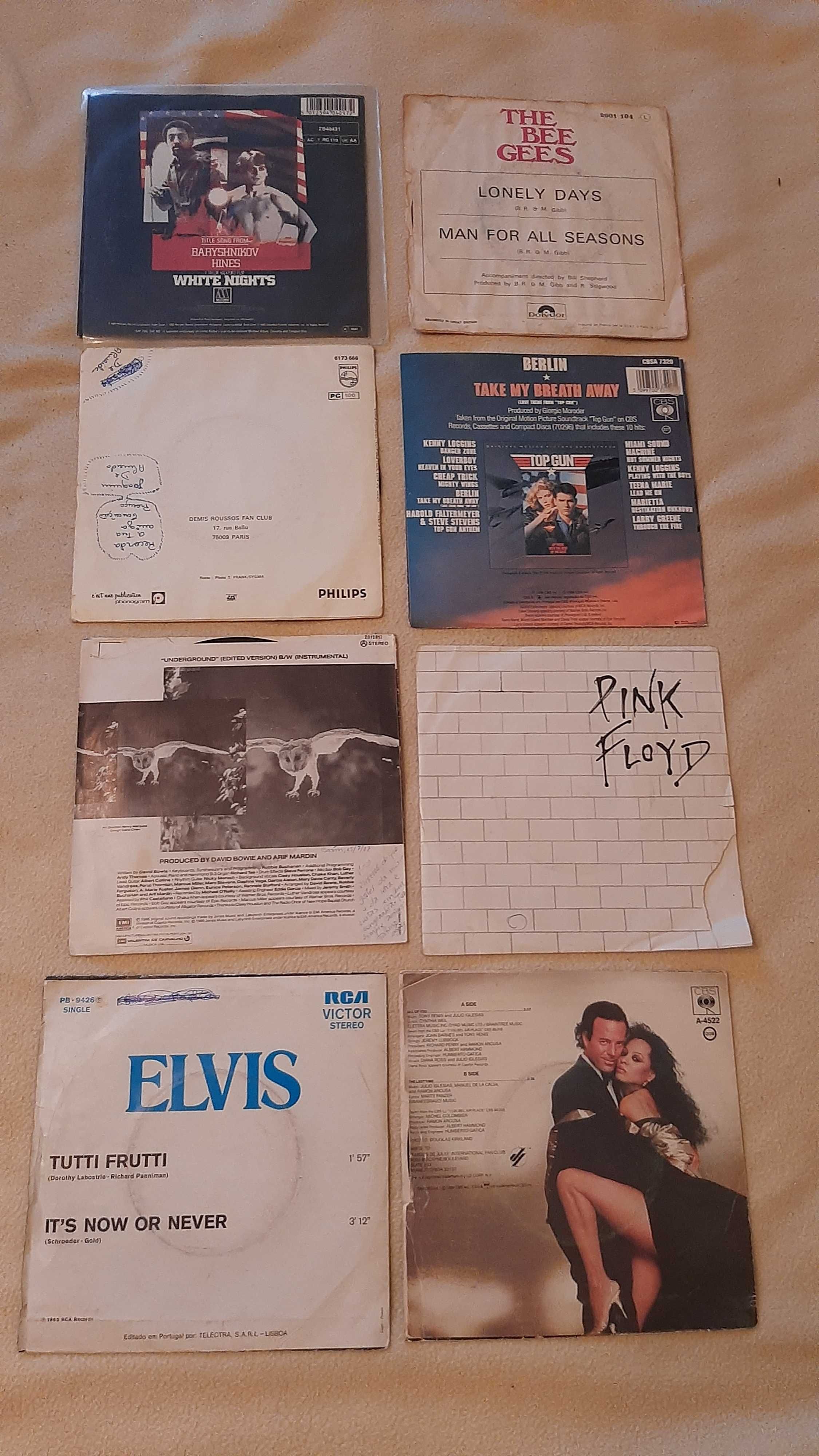 vinis ou discos de vinil antigos