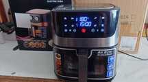 Frytkownica Beztłuszczowa 8L 1800W Air Fryer do Pizzy Frytek Ryb Mięsa