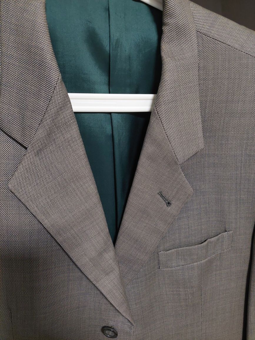 Blazer Cinza e verde