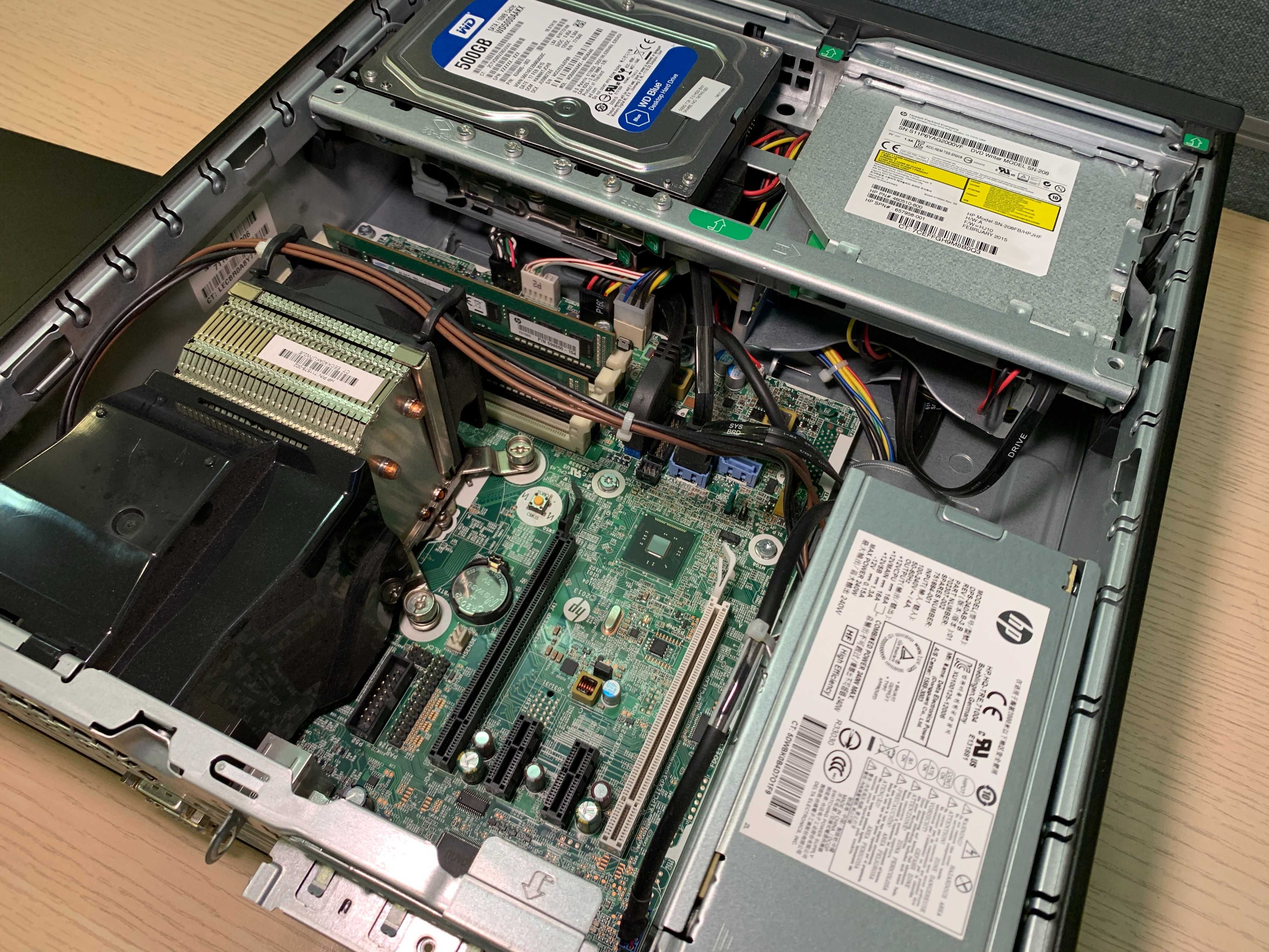 HP ProDesk 800 G1 SFF - i5-4590/8GB/500GB/DVD-RW