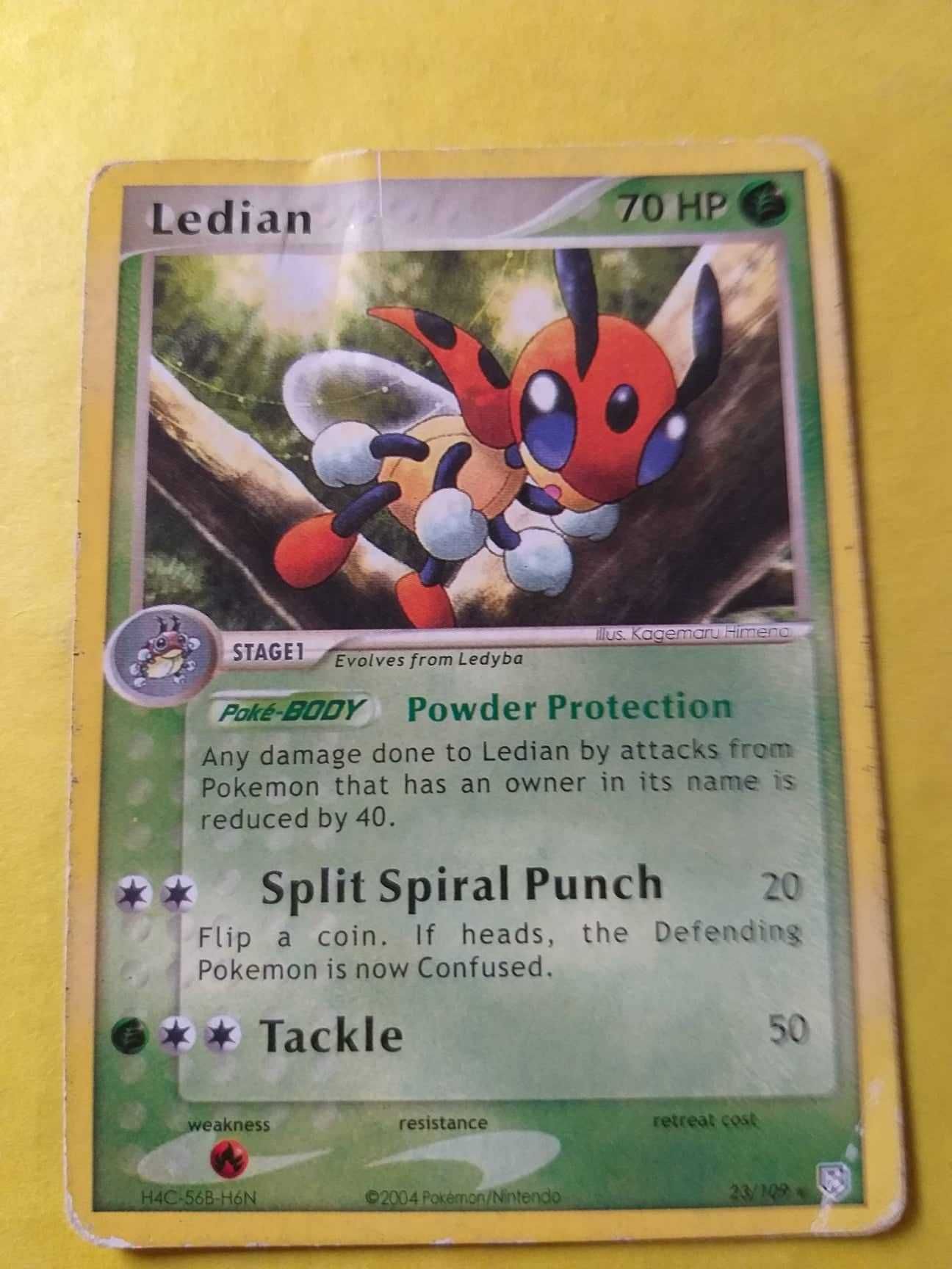 Pokemon Card- Ledian  70  HP